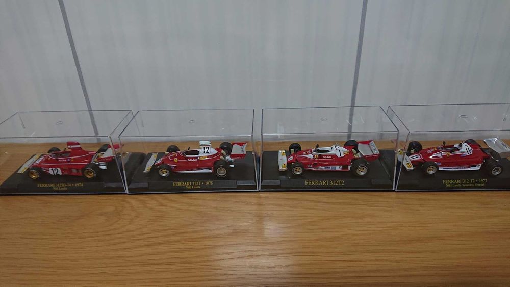 Ferrari Formula 1 (escala 1/43) - 1960 a 1979
