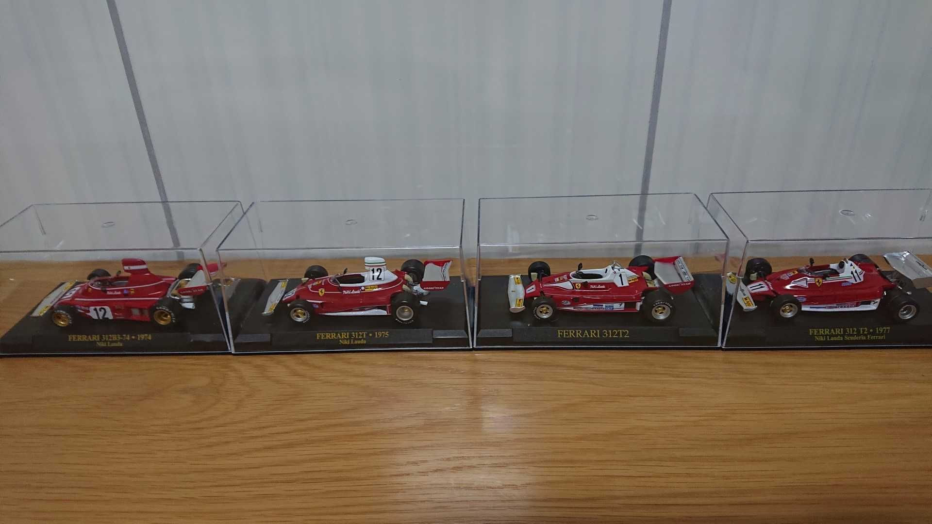 Ferrari Formula 1 (escala 1/43) - 1960 a 1979