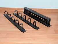 Organizer kabli 1U do szafki RACK