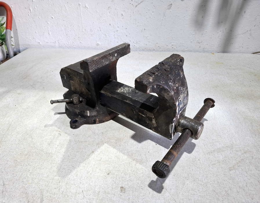 Stare Imadło Obrotowe Ślusarskie LUX 12cm 13kg