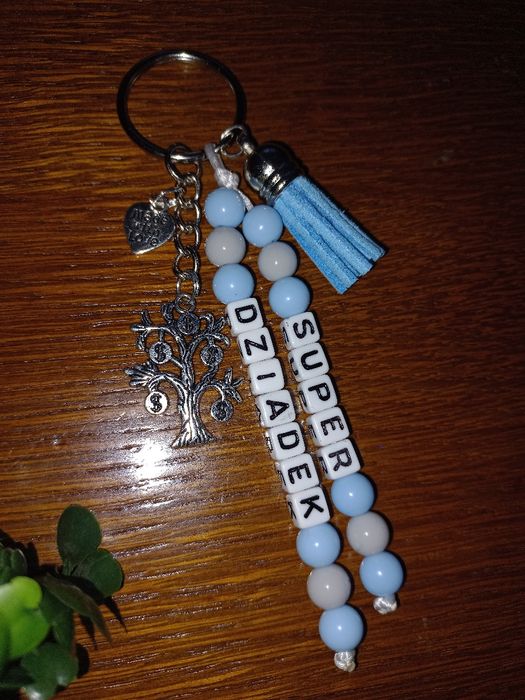Personalizowany breloczek do kluczy dziadka