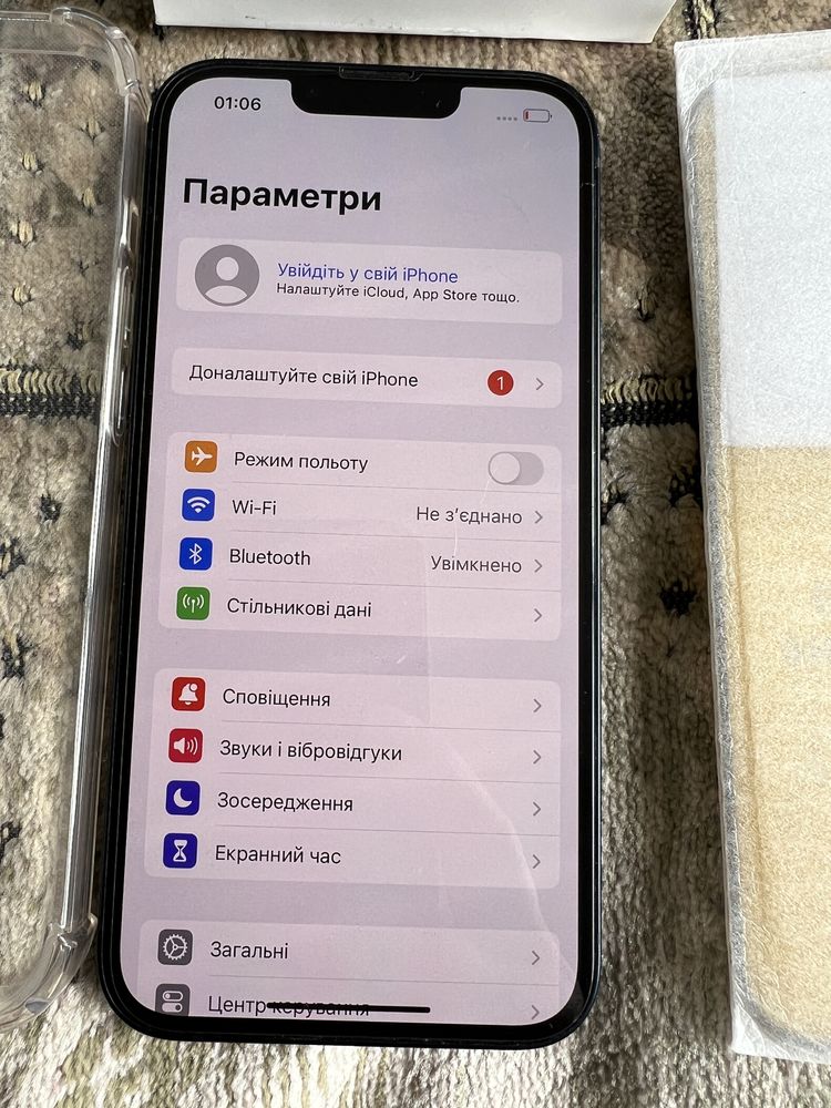 IPHONE 13 /128 neverlock/чистий айклауд/ все працює.