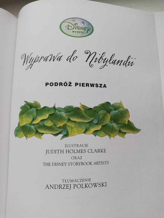 Wyprawa do Nibylandii Podróż pierwsza Disney Wróżki Laura Driscoll