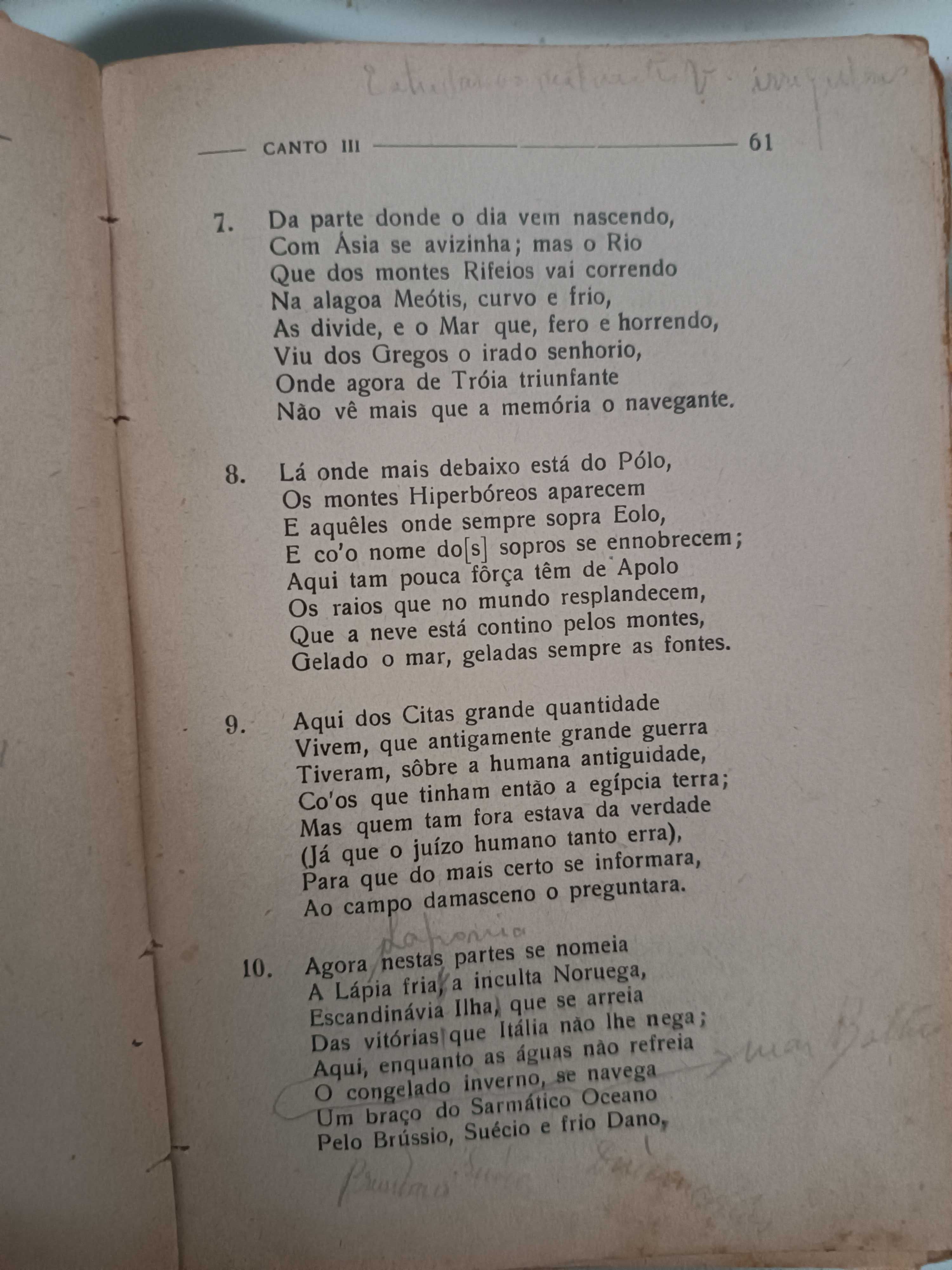 Luís de Camões 1936 livro antigo