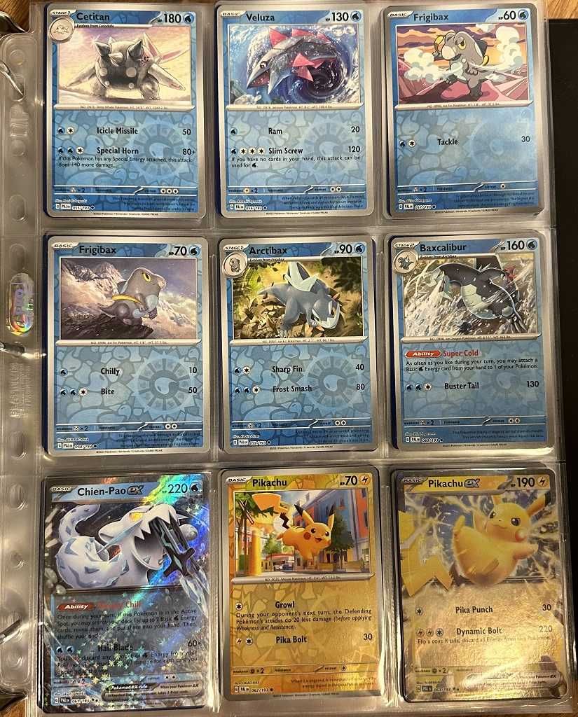 Pokémon - Colecção completa da Expansão Paldea Evolved (PAL) 193/193