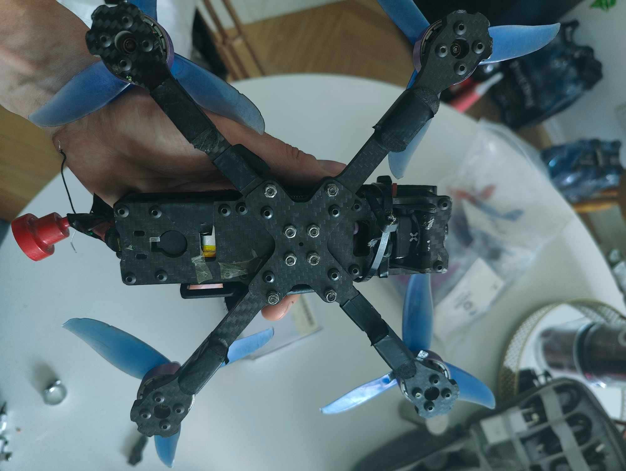 Wizard 220 HV xm+ baterie+zapas rama - dron fpv jak iflight nazgul 5