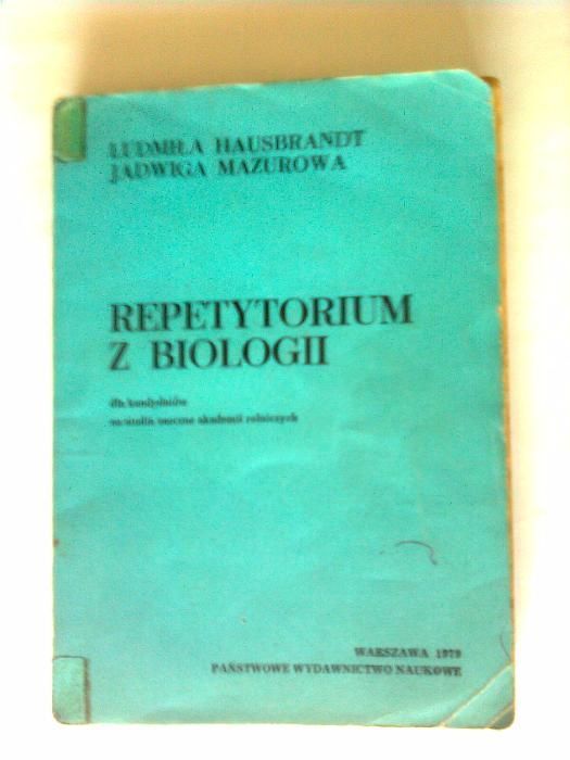 Repetytorium z biologii- L. Hausbrandt