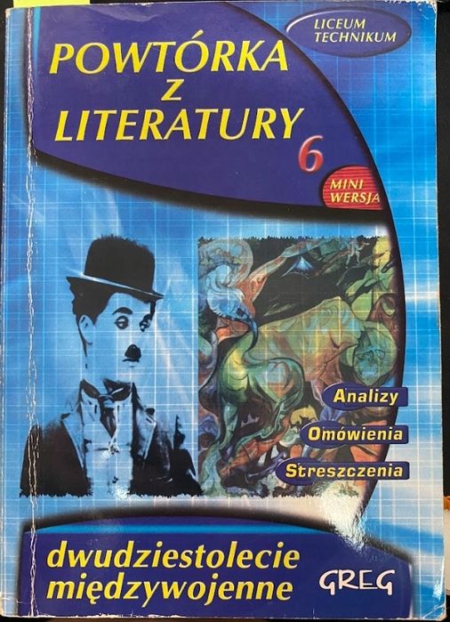 Powtórka Z Literatury Cz 6 A. Szóstak