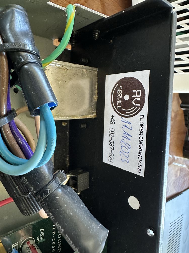 Przedwzmacniacz Parasound P/LD 2000 + pilot + karton