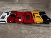 Samochody kolekcja shell ferrari 6 szt.