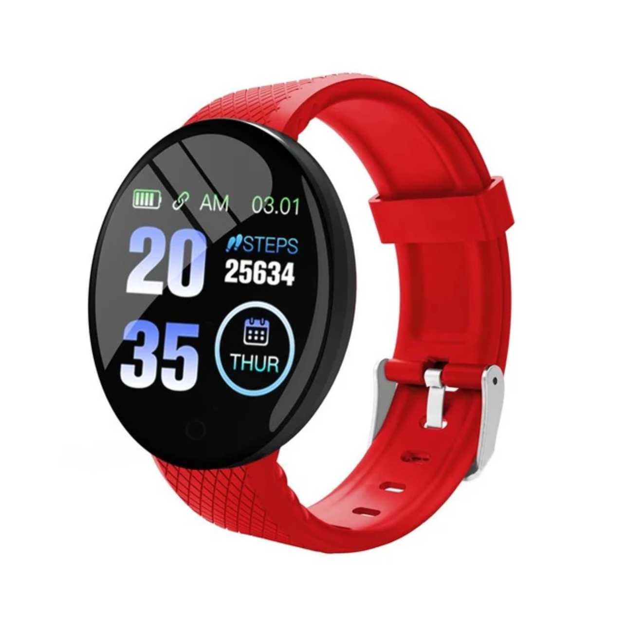 Смарт часы D18 Smart Watch умные часы 1.44" 90мАч фитнес-браслет