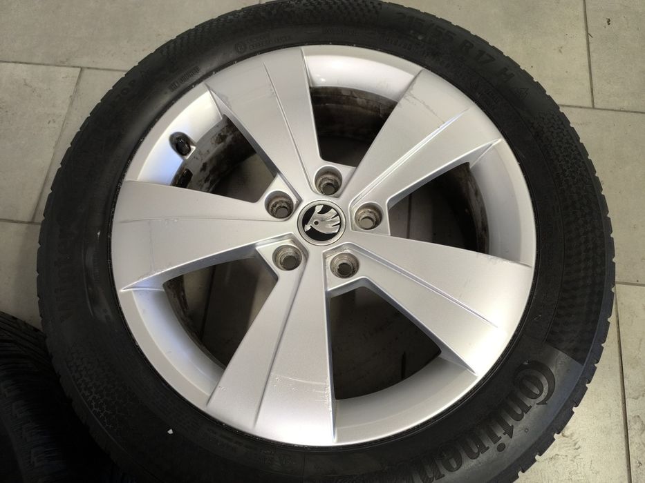 Koła Alufelgi 17 5x112 et41 Skoda VW Audi Zima 2023 Orginał