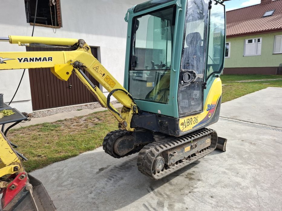 Minikoparka Yanmar SV17 Maszyna Budowlana