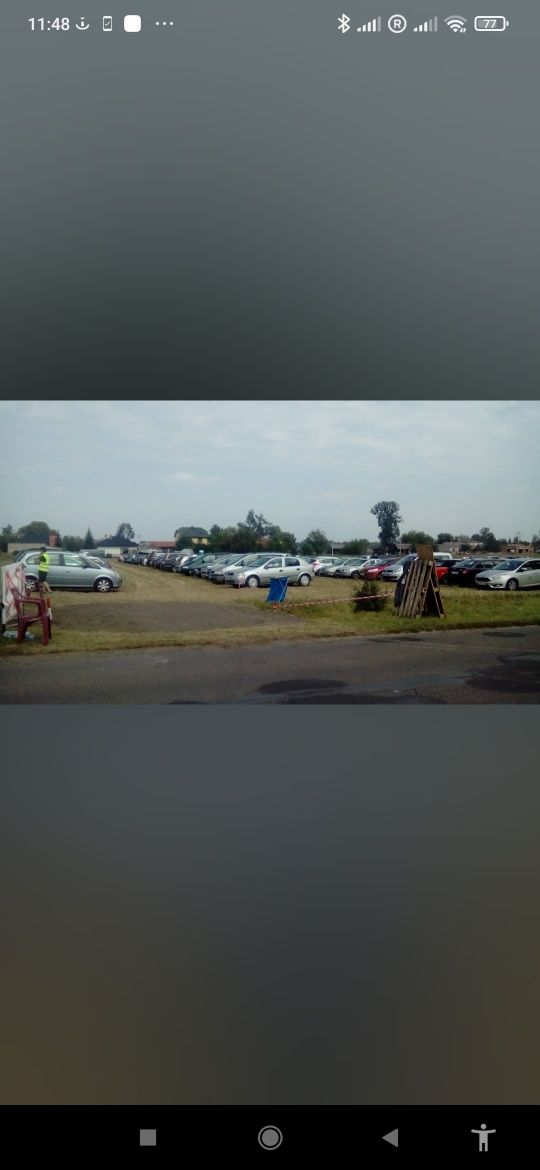 Air Show Parking Chrupek. 200m od kasy