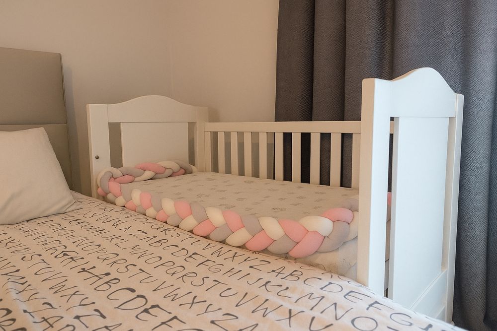 Berço bebê trama Next to me 120x60