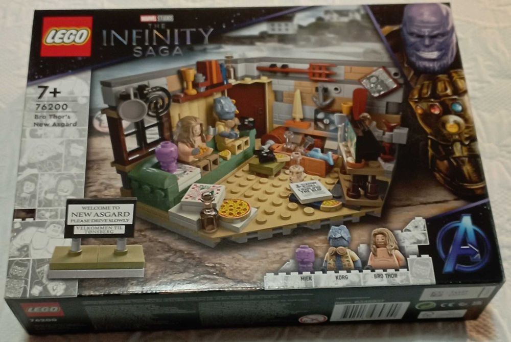 lego marvel 76200 bro Thor's new asgard selado