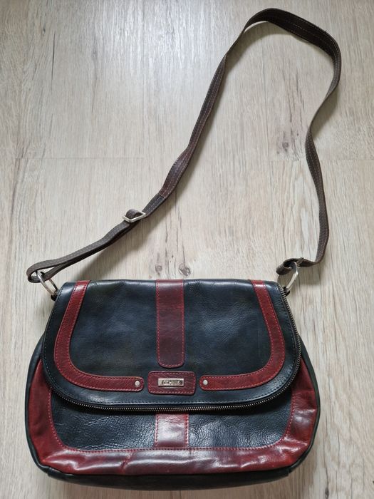 Ochnik torebka skóra naturalna