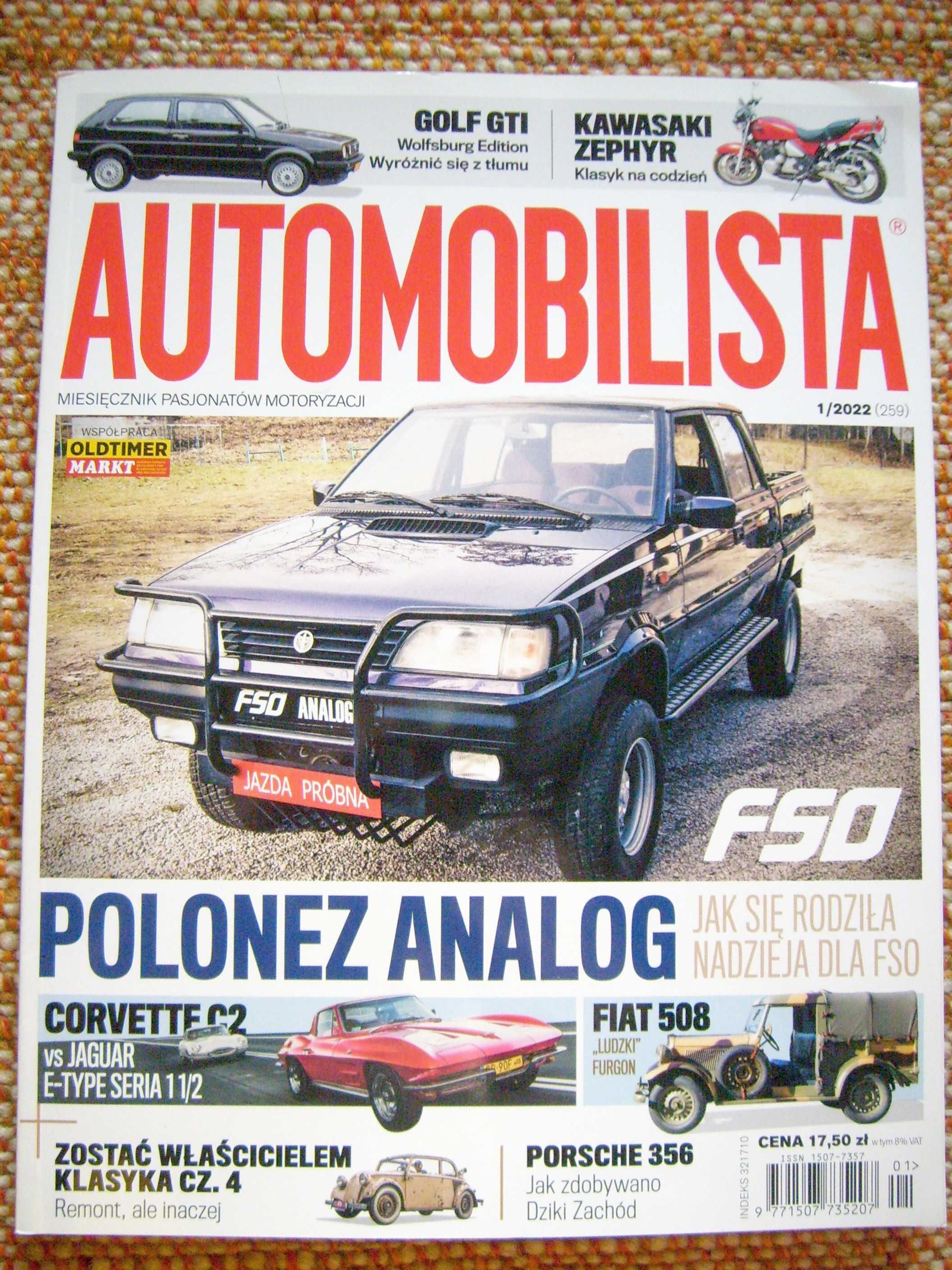 FSO POLONEZ ANALOG "Automobilista" / prospekty - wyprzedaż RABATY 10%