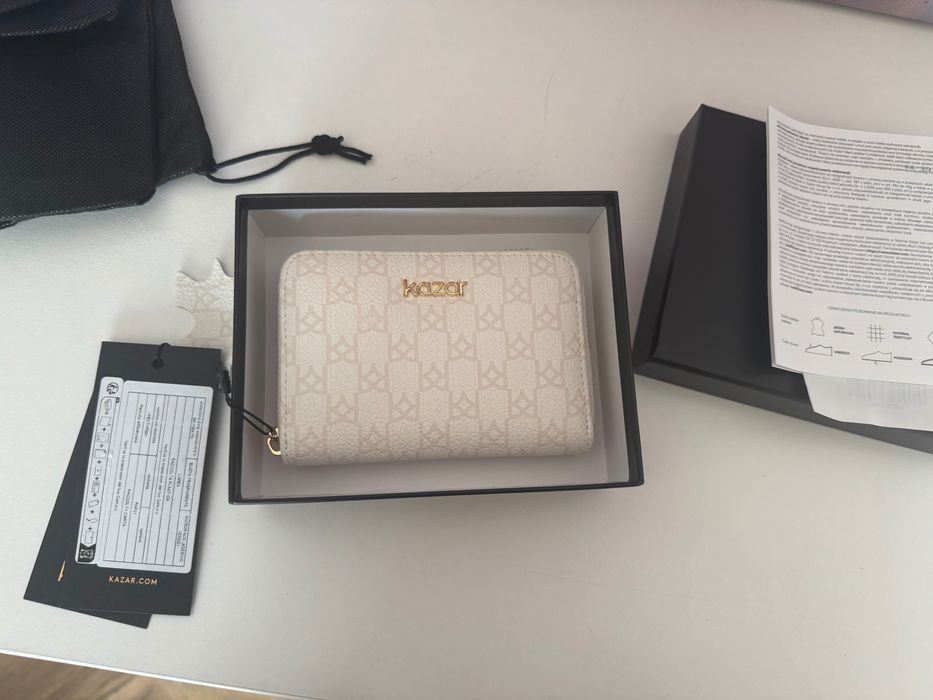 Portfel Kazar skóra naturalna