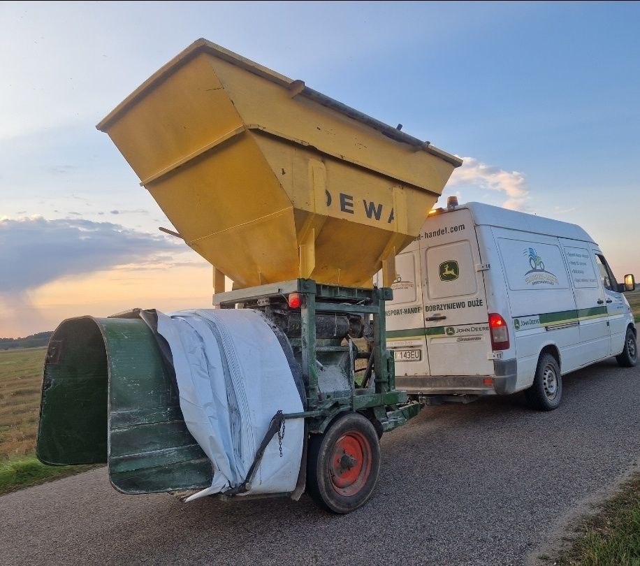 Dewa Gniotownik Pakowaczka śrutownik Rękaw 150cm  Agripak Murska