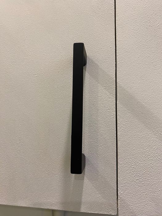 Меблеві ручки чорні лофт метал