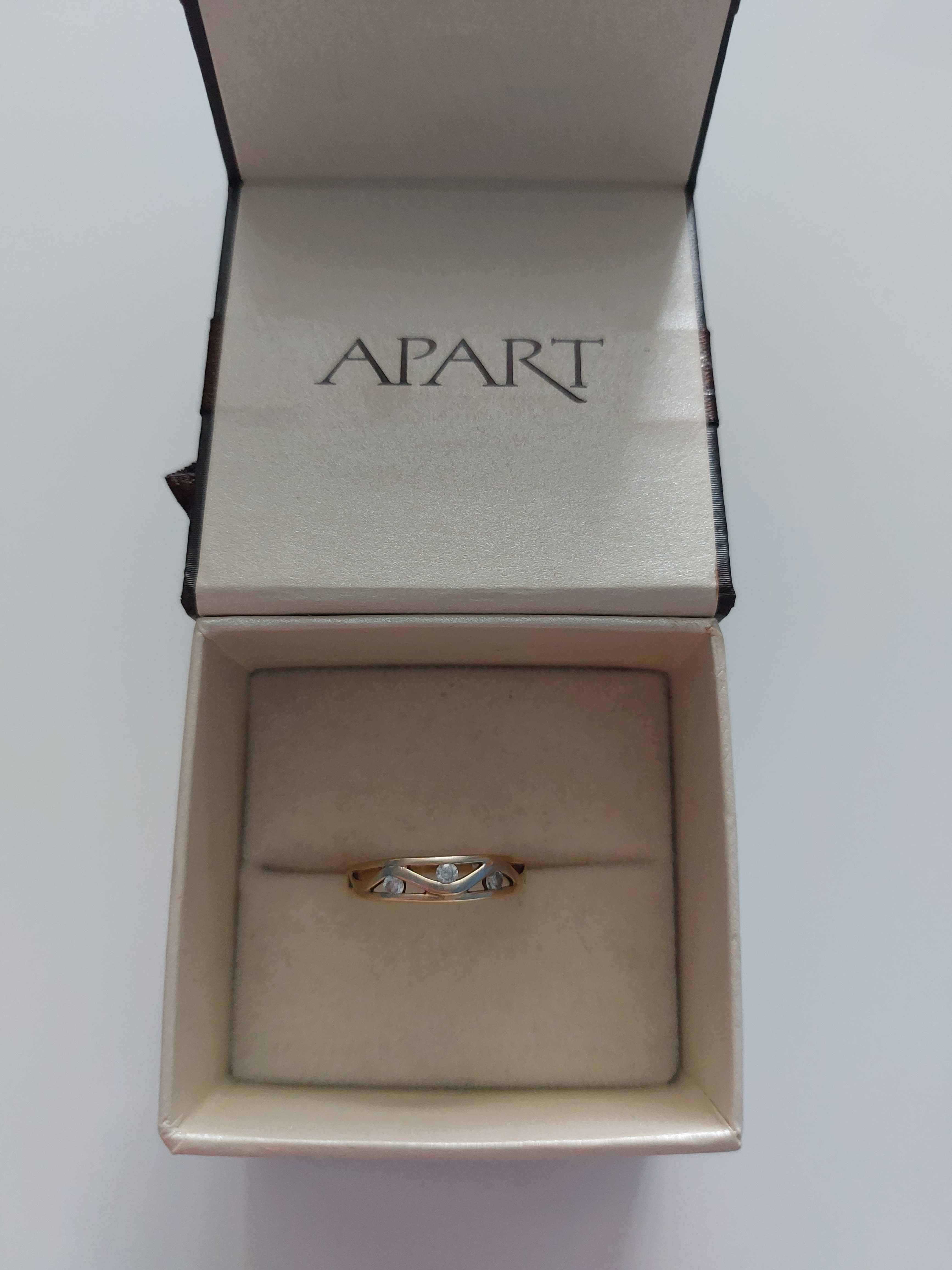 Złoty pierścionek Aparat 333, 19,5mm