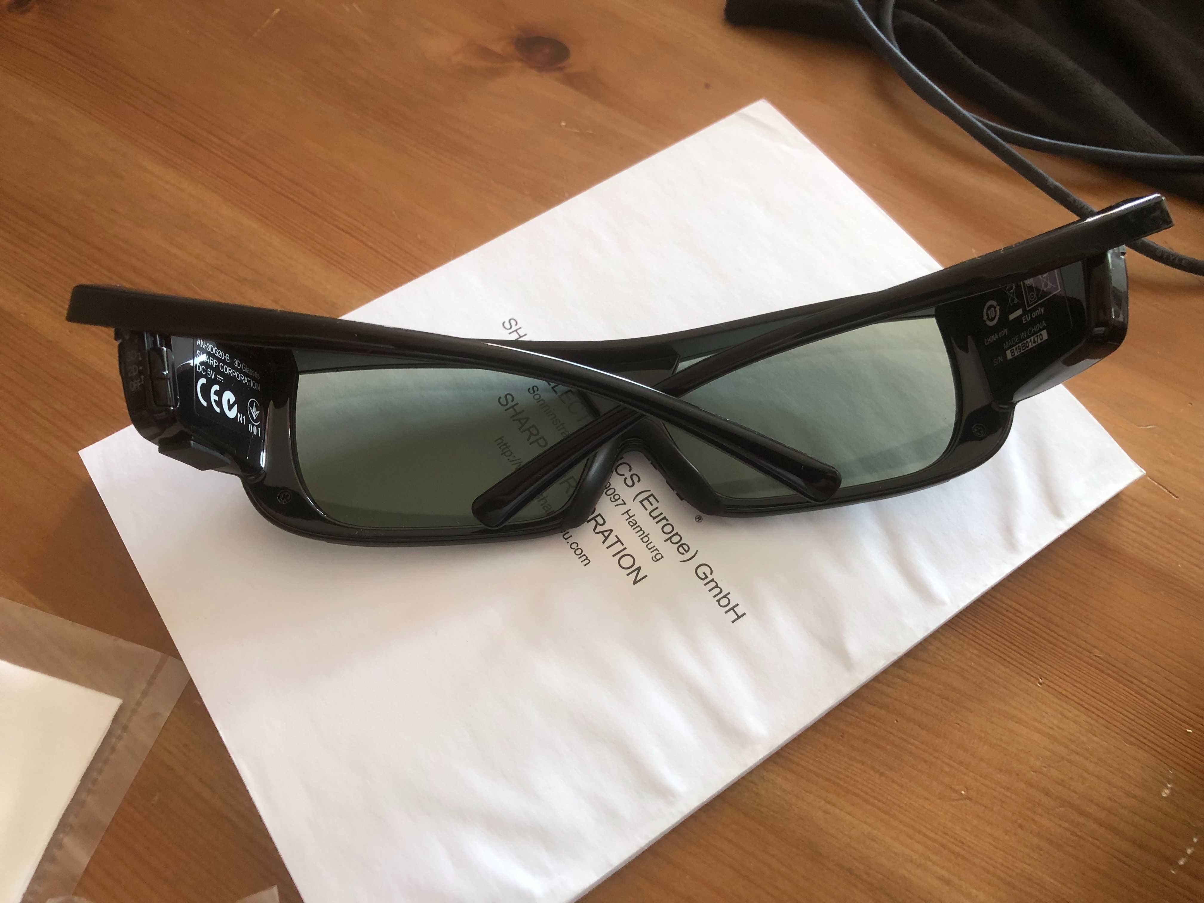 Okulary SHARP 3D model AN3DG20-B