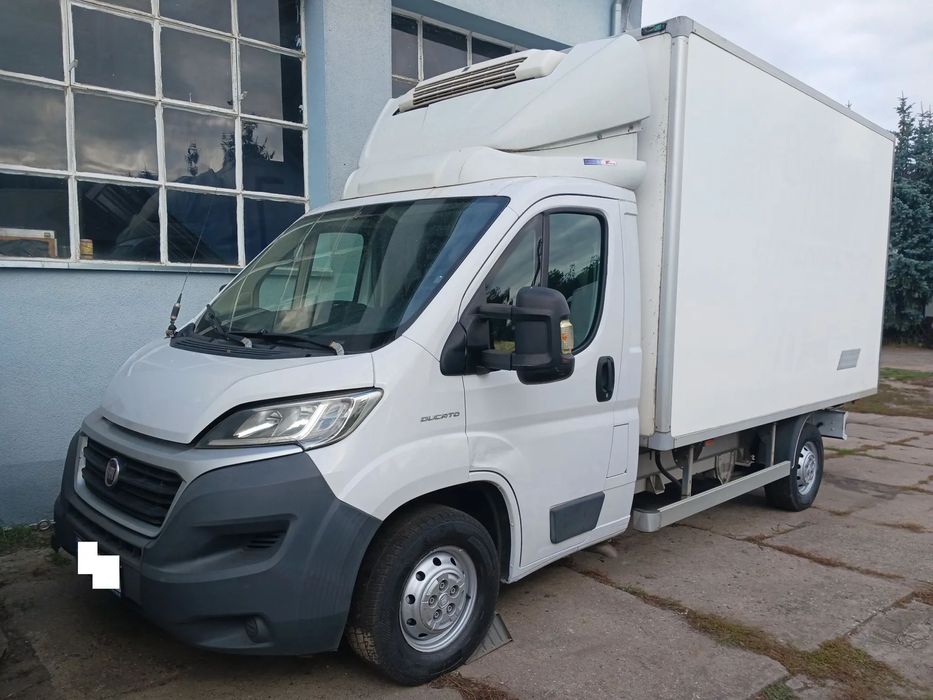 Fiat Ducato 2016r 2.3 kontener 130 KM Izoterma Chłodnia Mroźnia Agregat Klima Salon  Fiat Ducato Boxer Jumper 2016r SALON Rama Laweta Pomoc Drogowa