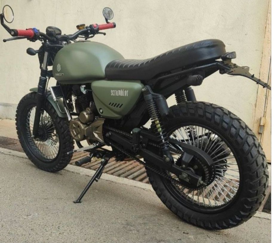 Мотоцикл GEON Scrambler Light 200