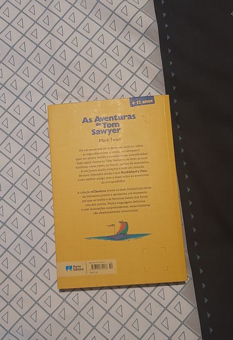 Livro as aventuras de Tom Sawyer