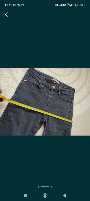 Spodnie jeansowe River Island 8 UK