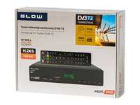 Tuner Dekoder DVB-T2 TV naziemnej BLOW 4625FHD + gratis kabel HDMI