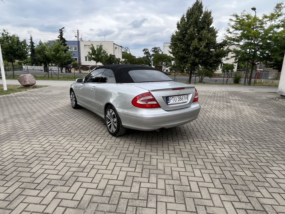 CLK200 kabriolet ładny