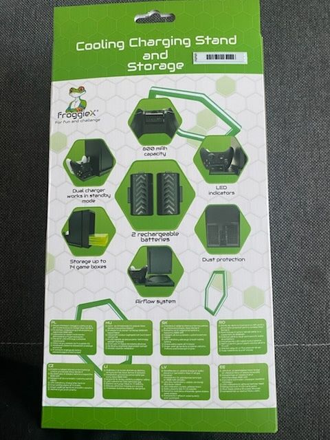 Podstawka chłodząca FROGGIEX FX-XS-C1-B do Xbox Series X