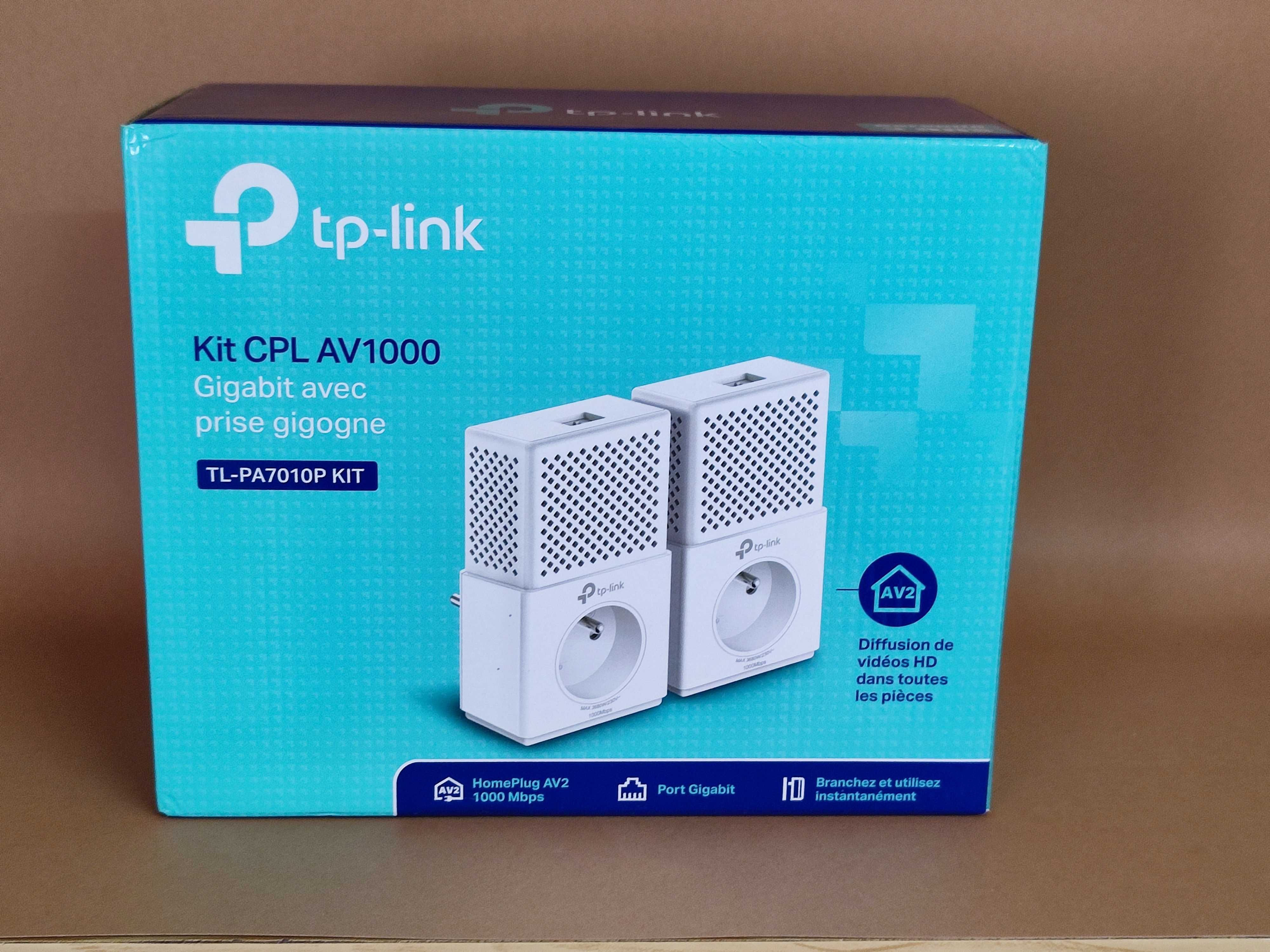 Kit CPL TP-Link AV1000 Gigabit
