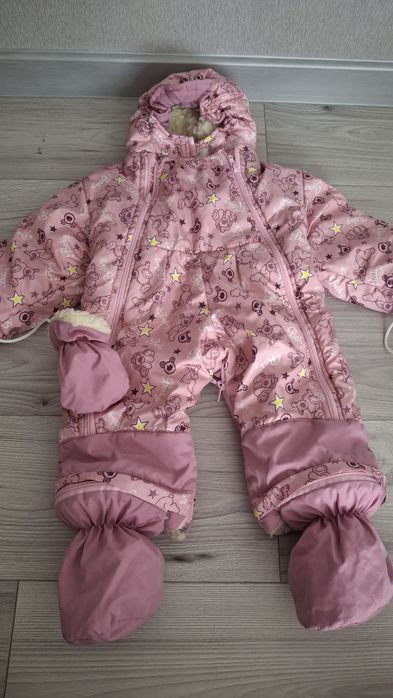 Комбінезон зимовий на дівчинку