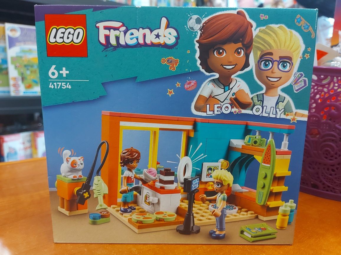 Klocki Lego Friends pokój Leo i Olly