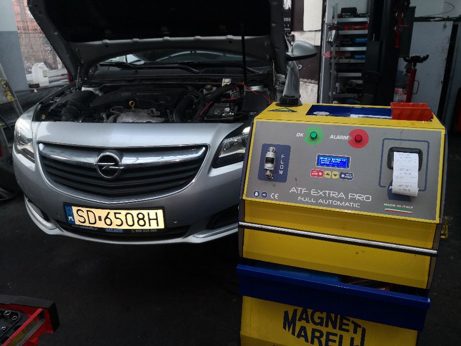 Dynamiczna wymiana oleju w automatycznej skrzyni biegów BMW Opel Audi
