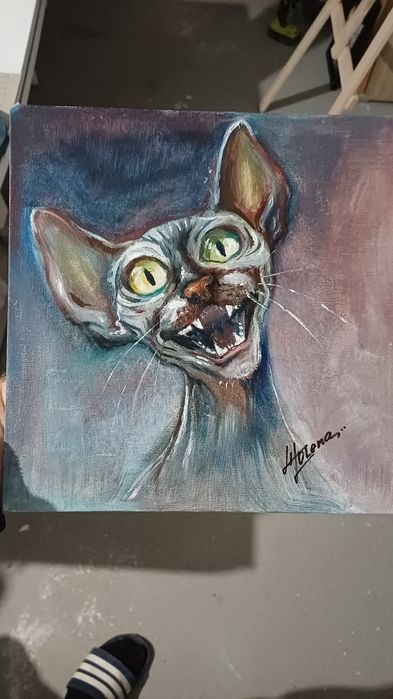 Obraz Olejny 20x30 Ręcznie Malowany