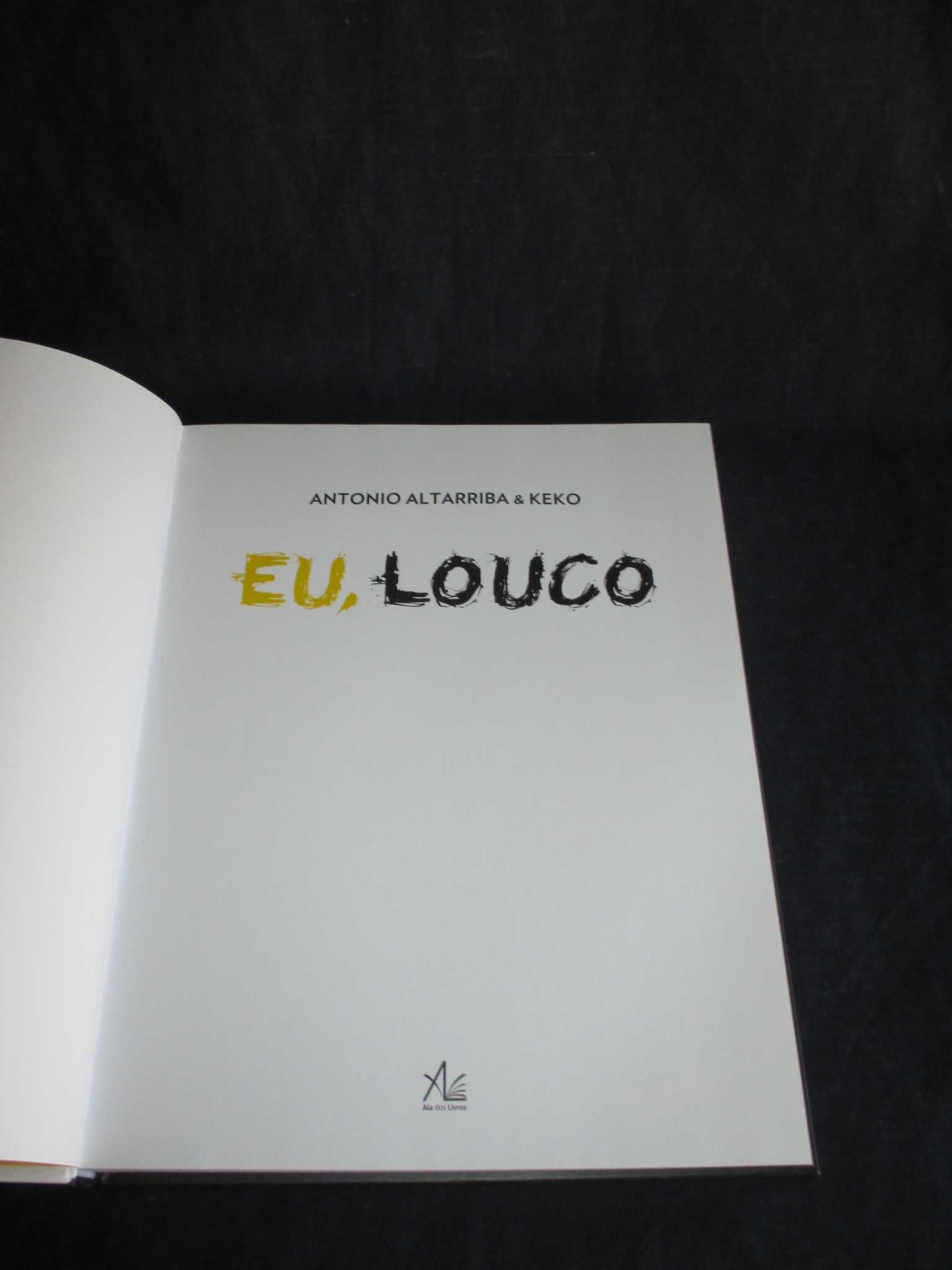 Livro BD Eu Louco Antonio Altarriba