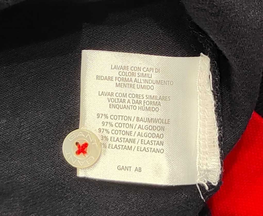D) GANT oryginalna damska koszulka polo Roz.M