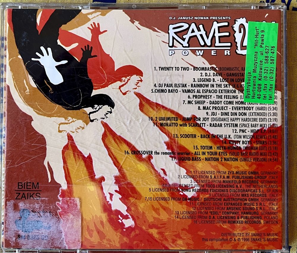 Rave Power 2 Dj Janusz Nowak Presents