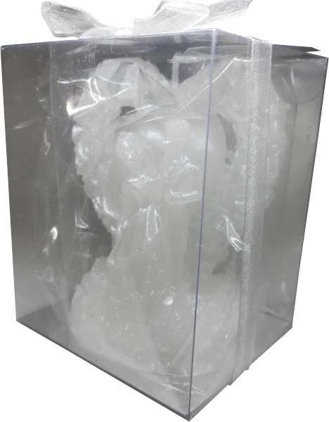 Świeca biała serce miłość ślub - warianty na zdjęciach