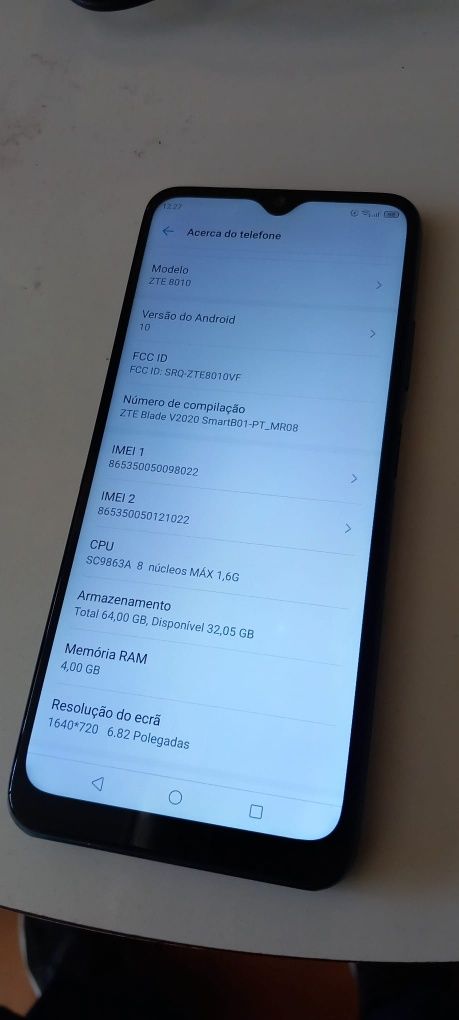 ZTE Blade v 2020