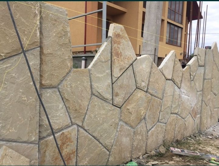 Мур, забор, біседка, мангал, камін, камінь, барбекю, сходи,відмостки