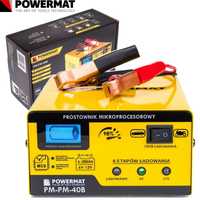 POWERMAT Prostownik Mikroprocesorowy 6v 12v Akumulatorowy