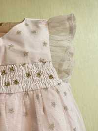 Нарядное платье для девочки 3-6 месяцев