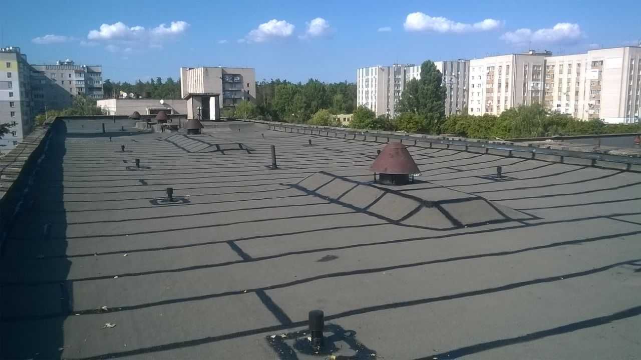 Ремонт криші (даху). М`яка покрівля. Покрівельні / Кровельные роботи.