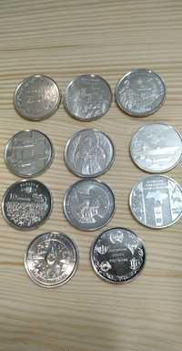 11 пам'ятних монет 10г ЗСУ .