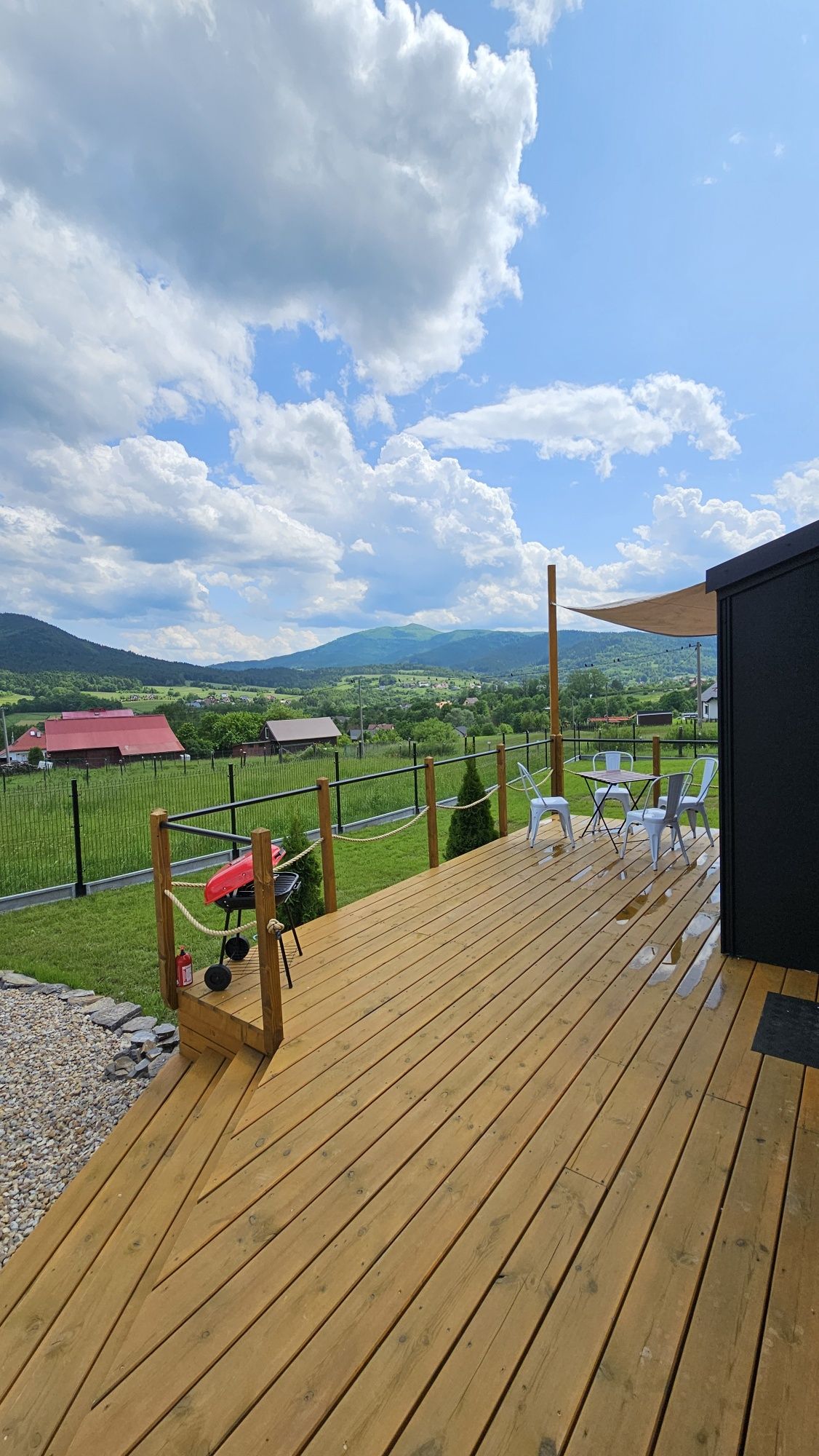 Domek z sauną i jacuzzi